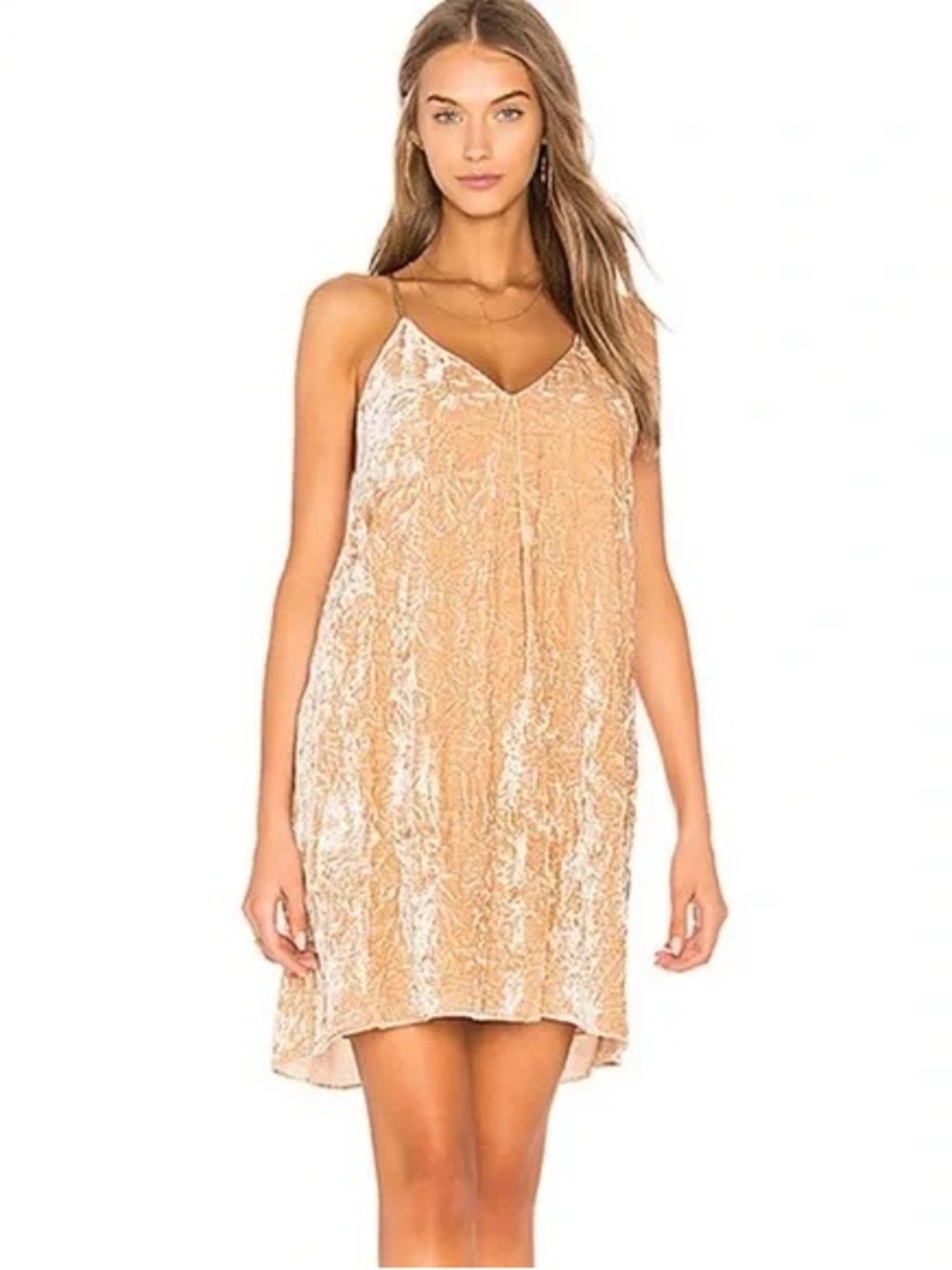 NWT Alice + Olivia Fierra Tank Velvet Mini Dress